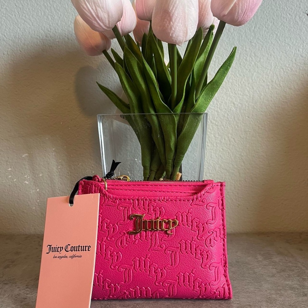 hot pink juicy couture wallet
